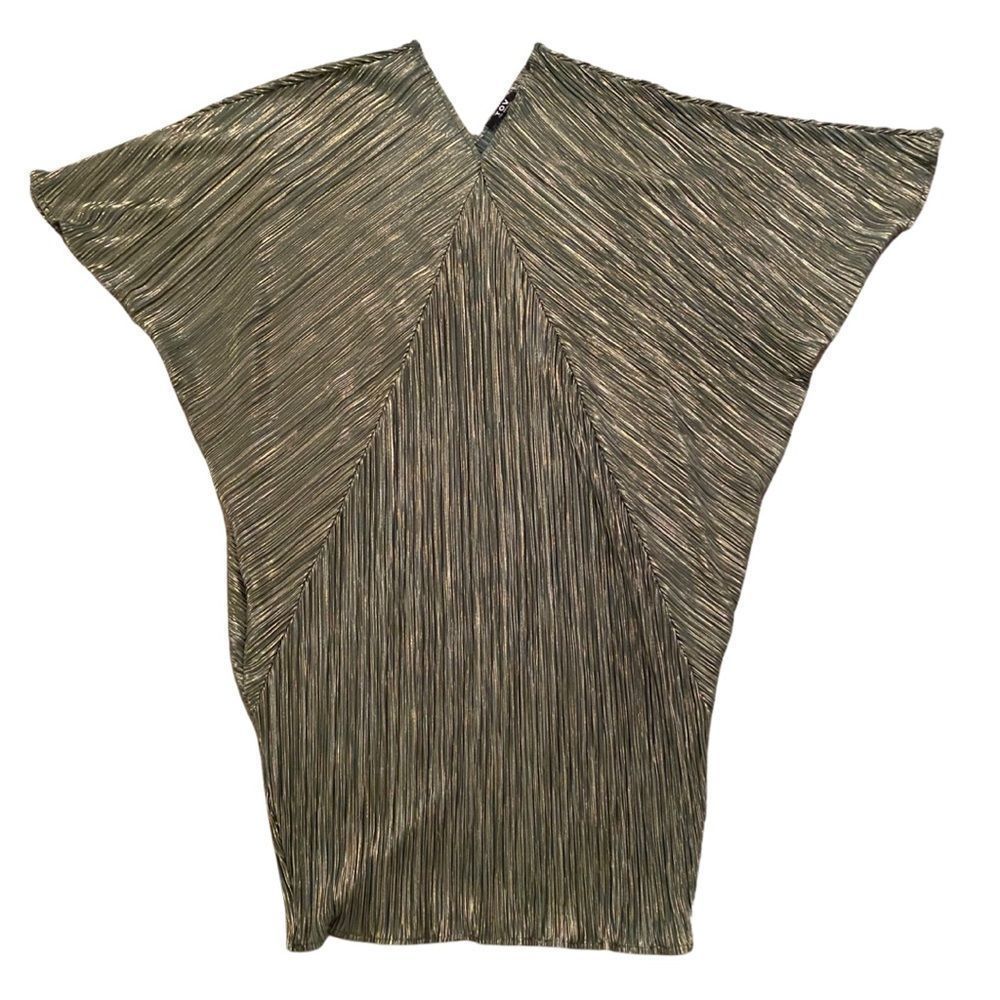TOV Los Angeles Green, Gold, and Black Party Dress Size 38